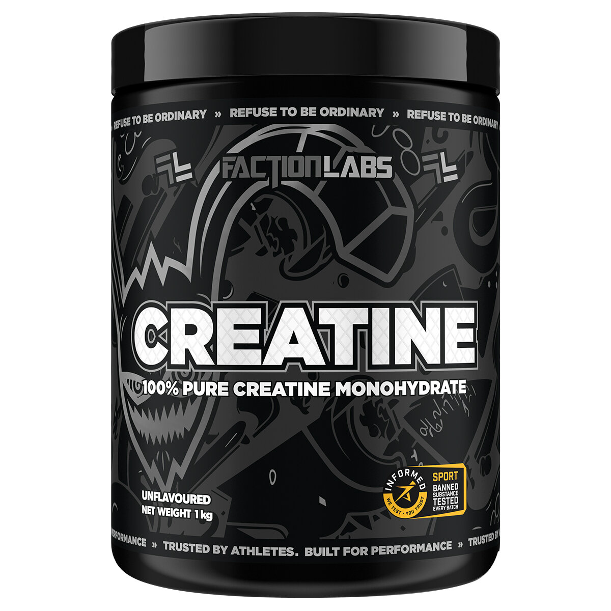 Faction Labs Creatine Monohydrate 1kg