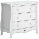 Boori Sleigh Smart Assembly 3 Drawer Chest - Barley/White