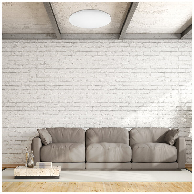 Feit Electric LED Dimmable Round Ceiling Light with Remote Control Feit Electric LED Dimmable Round Ceiling Light with Remote Control