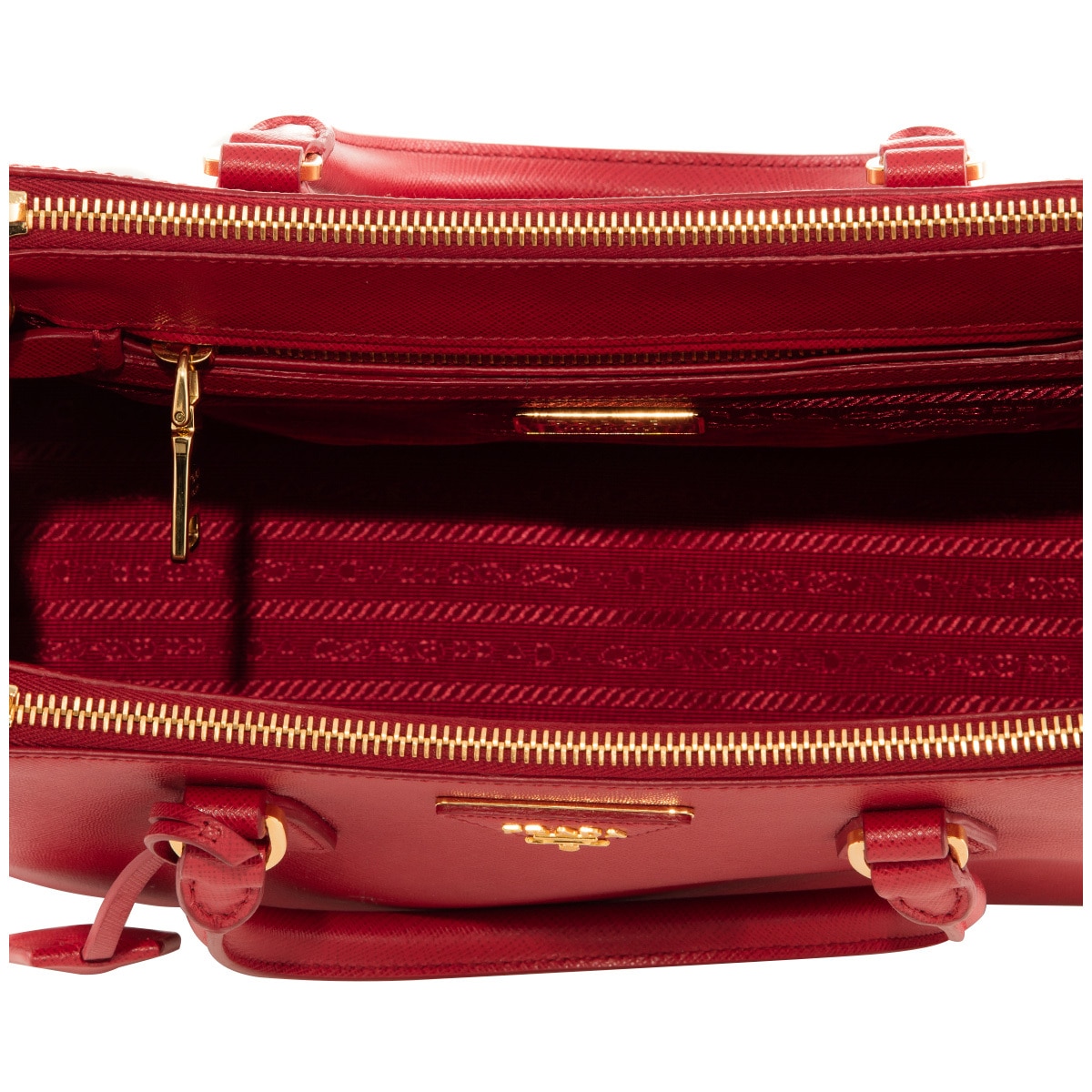 Prada Galleria Small Saffiano Red Leather Handbag Costco Australia