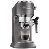 Delonghi EC785GY Dedica Metallics Coffee Machine, Pewter Grey
