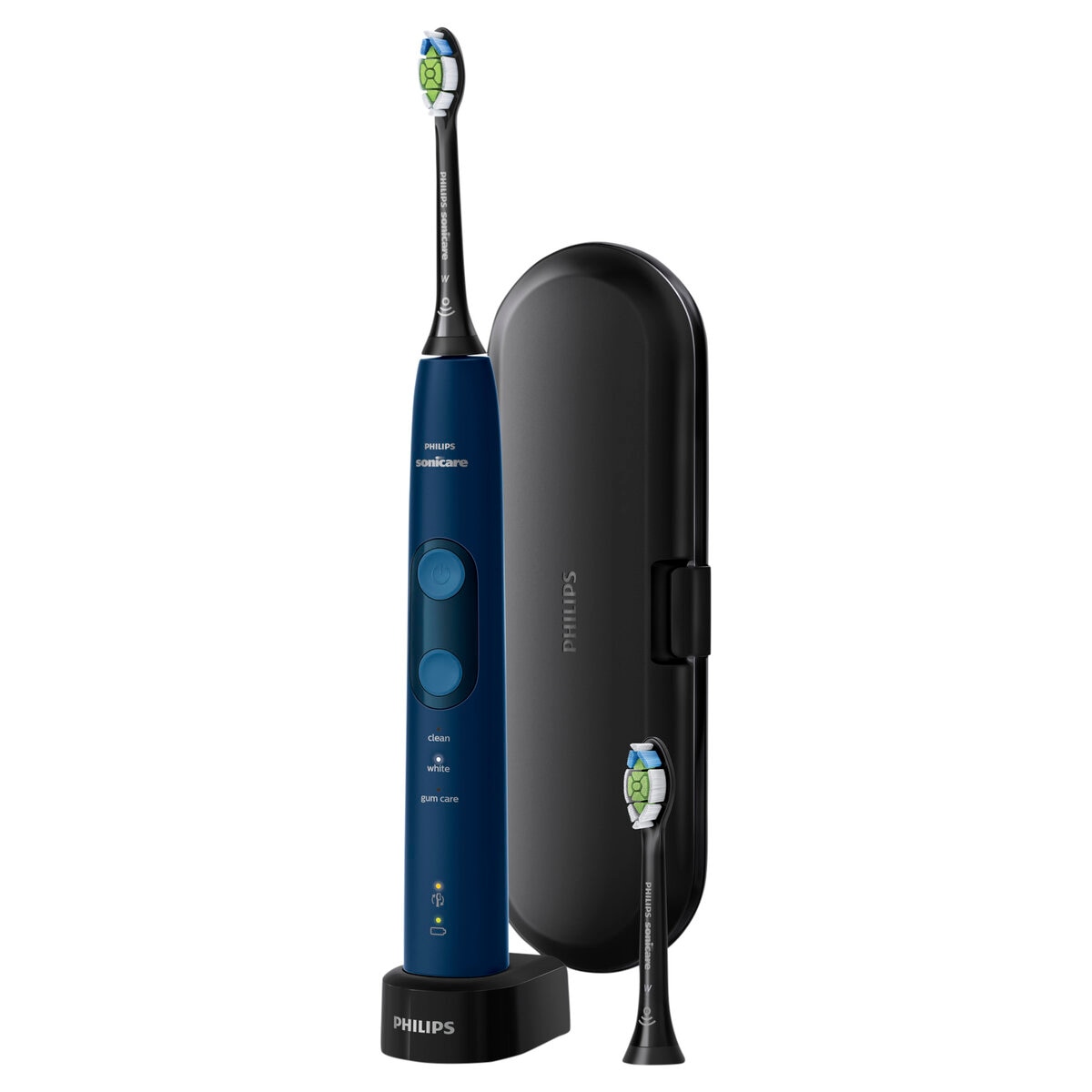 Philips Sonicare ProtectiveClean Whitening Electric Toothbrush, Navy Blue