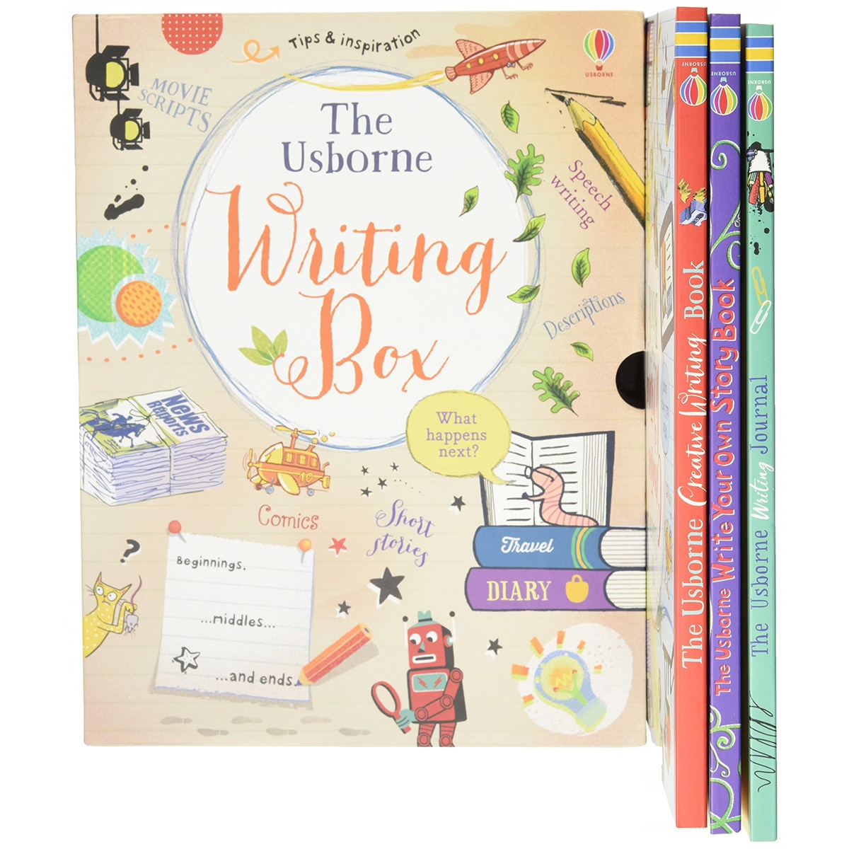 Usborne Writing Box 3 Book Boxset Costco Australia