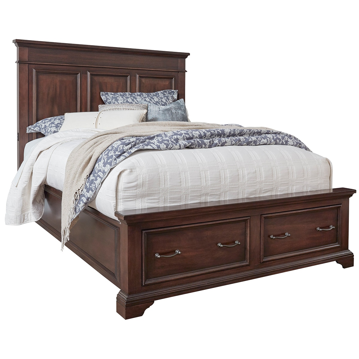 Universal Broadmoore Mocha Queen Storage Bed Costco Aus...