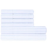 Southpoint Sheet Set Queen 6 Piece Square Dash Stripe