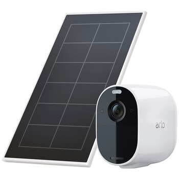 Arlo Essential Spotlight Camera & Solar Panel VMC2030-SPBNDL