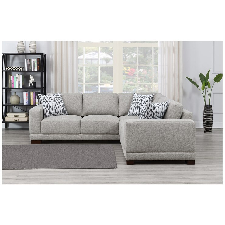 Synergy Home Furnishings Fabric Sectional Costco Australia