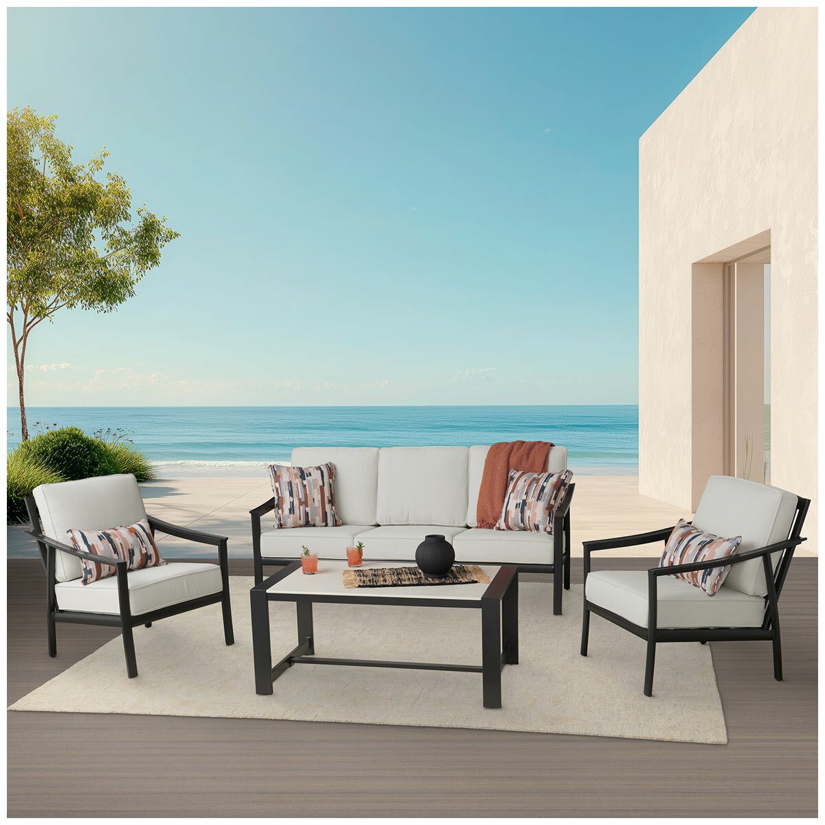 Agio Stinsley 4 Piece Seating Set