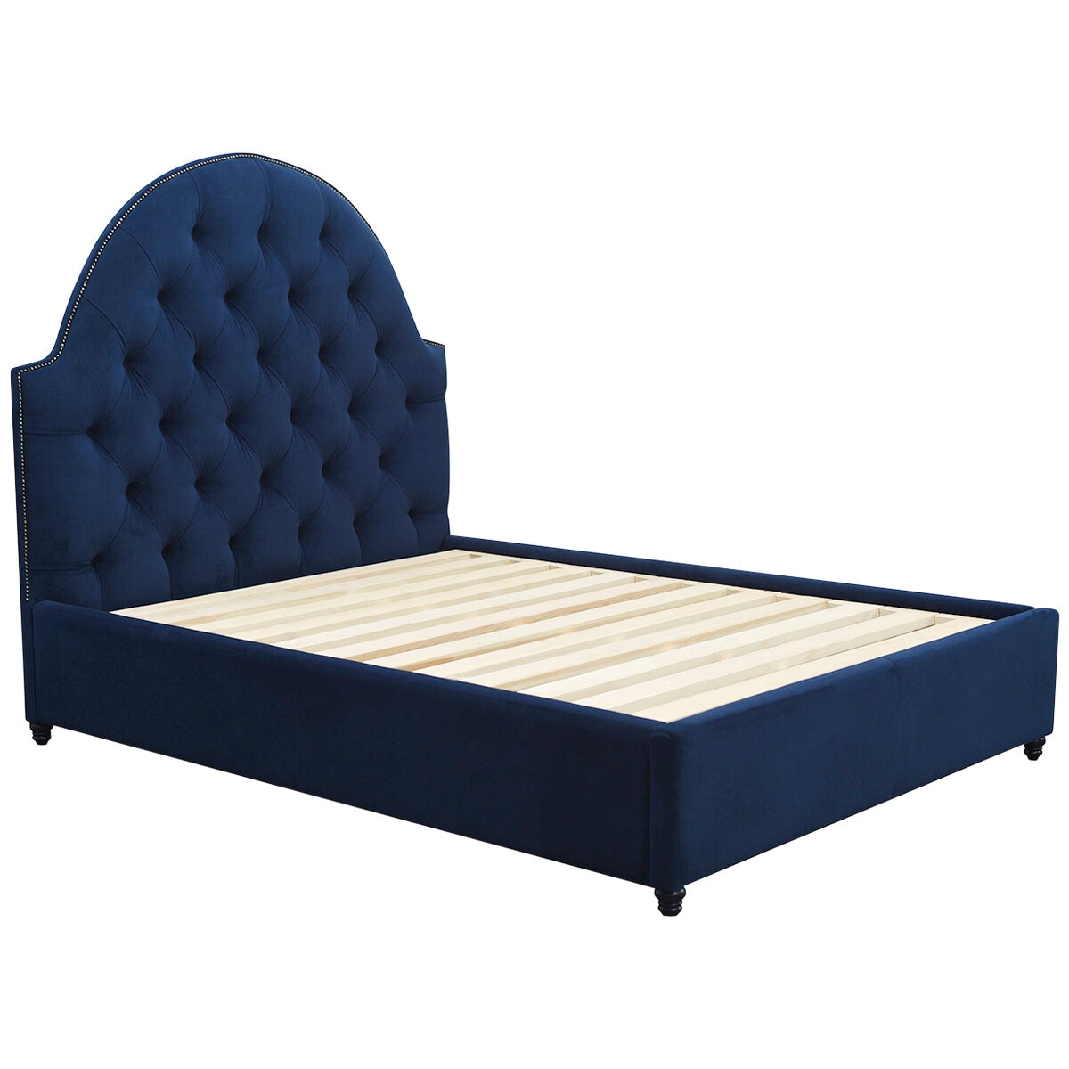 Moran Princess Double BedHead With Encasement With Slatted Base
