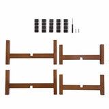 Ceramic Planters On Stand (Set of 2)