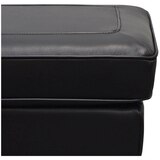 Moran Nova Premium Onyx Leather Bench Seat