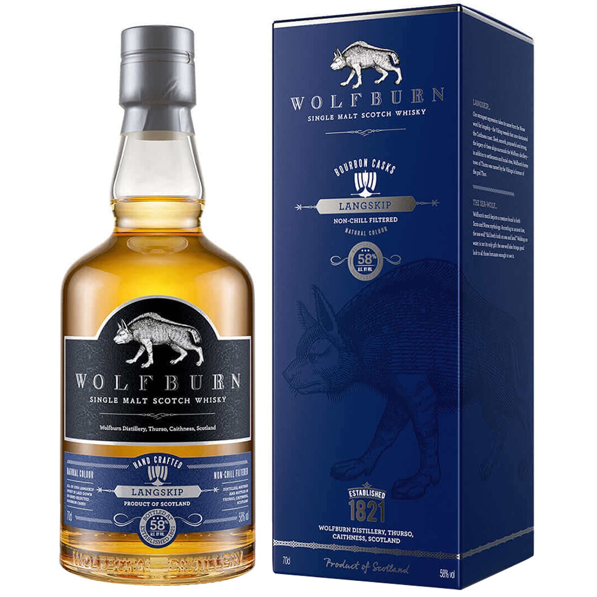 Wolfburn Langskip Single Malt Scotch Whisky 700ml