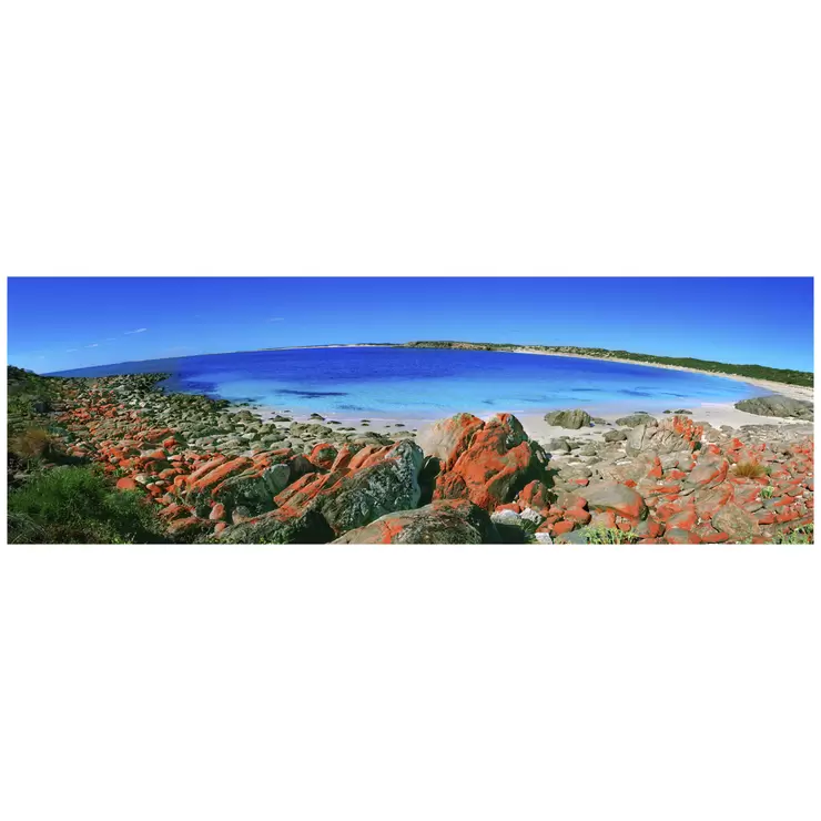 Ken Duncan 50 Inch Dolphin Beach, Innes NP, SA Framed Print Ken Duncan 50 Inch Dolphin Beach, Innes NP, SA Framed Print