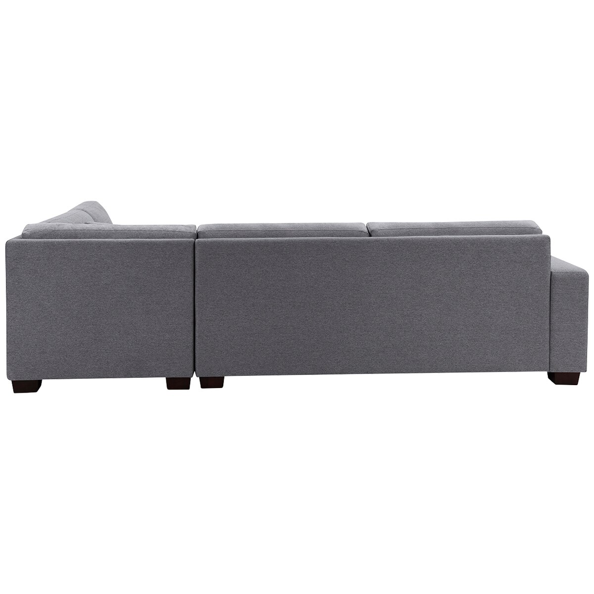 Thomasville Grey Fabric Sectional with Ottoman Costco Australia