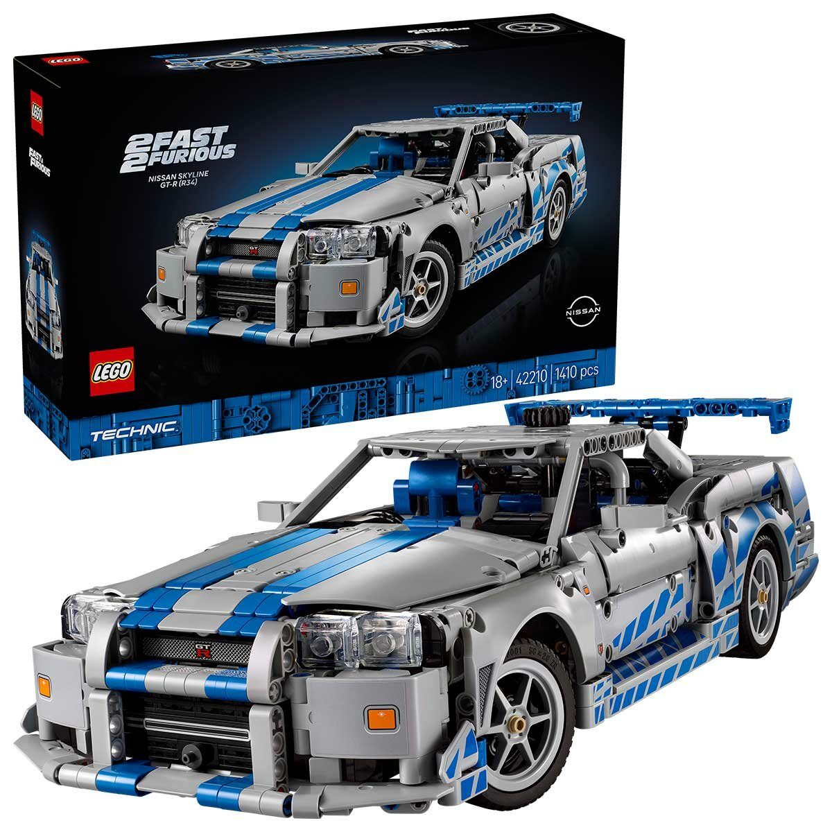 LEGO 2 Fast 2 Furious Nissan Skyline GT-R (R3) 42110