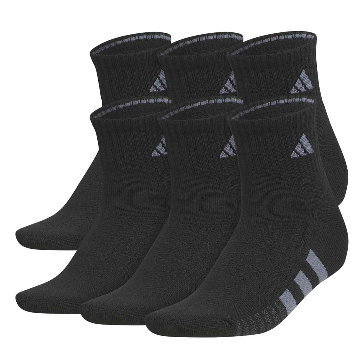 Adidas Women's Cushioned Crew Sock 6 Pack Adidas Women's Cushioned Crew Sock 6 Pack