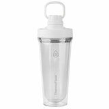 Thermoflask Tritan Shaker Spout Lid With Agitator 710ml 2 Pack Black White