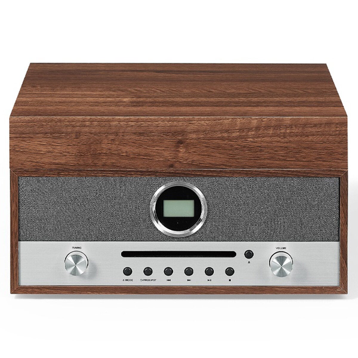 Crosley Nash 7-in-1 Vinyl Record Player Walnut