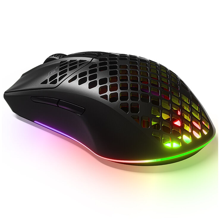 SteelSeries Aerox 3 Wireless Gaming Mouse Oynx Black 62612