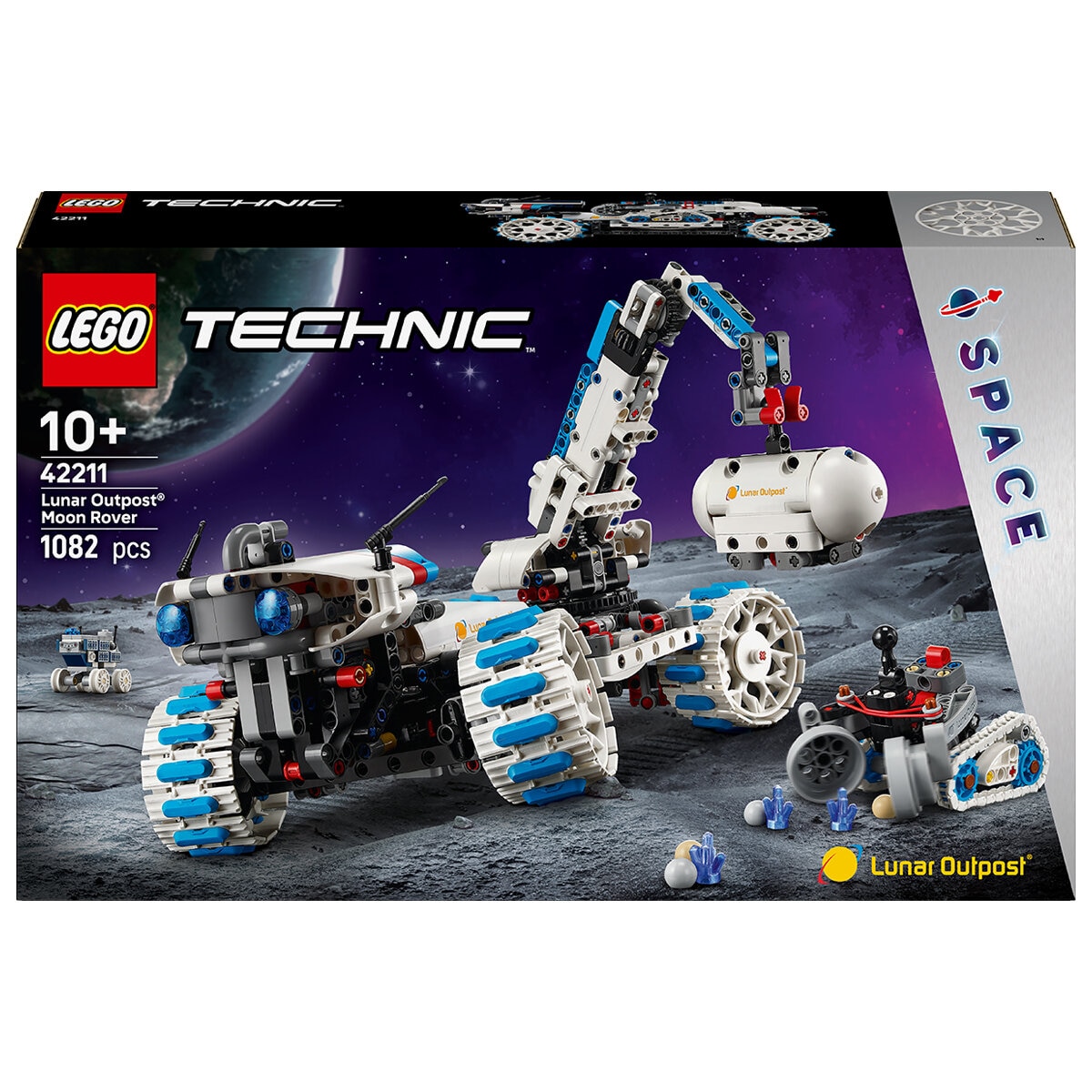 LEGO Technic Lunar Outpost Moon Rover Space Vehicle 42211