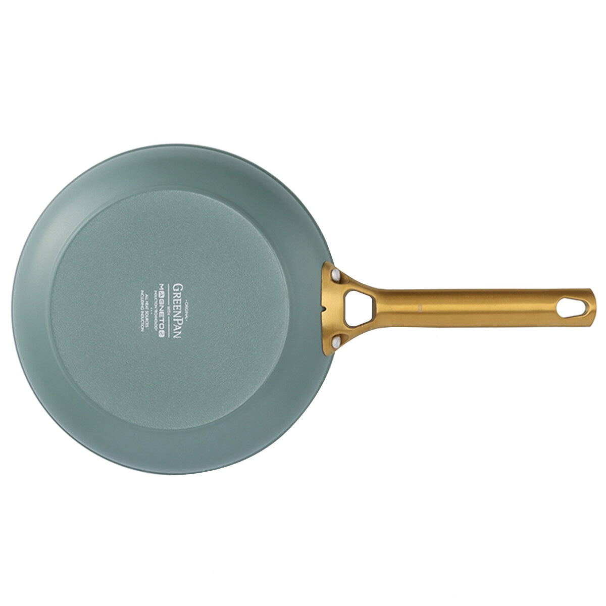 GreenPan Ceramic Non-Stick Frypan 2 Piece Set 24cm And 30cm Smokey Sky Blue