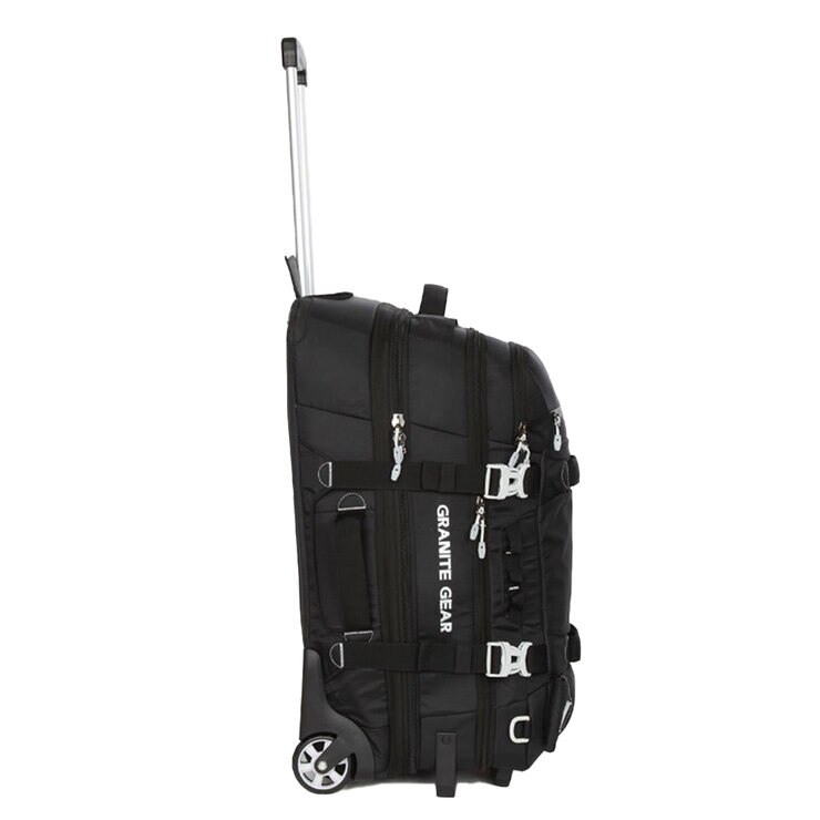 Granite Gear Wheeled Duffle Black