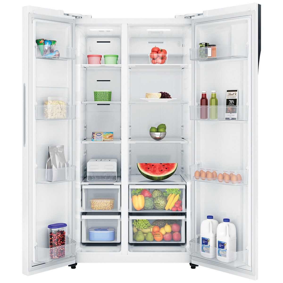 Westinghouse 624L Side By Side Fridge White Westinghouse 624L Side By Side Fridge White