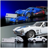 Mattel Brick Shop Hot Wheels Cadillac 1:32 And Corvette 1:16 Mattel Brick Shop Hot Wheels Cadillac 1:32 And Corvette 1:16