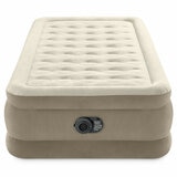 Intex Twin Ultra Plush Airbed With Fiber-Tech Rp