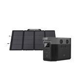 EcoFlow Delta Max 1600 Power Station + 220W Solar Panel Bundle