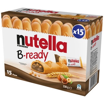 Nutella B-Ready 15 Pack x 22 gram
