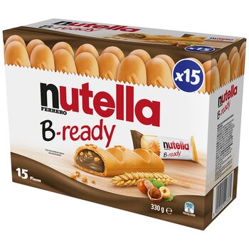 Nutella B-Ready 15 Pack x 22g