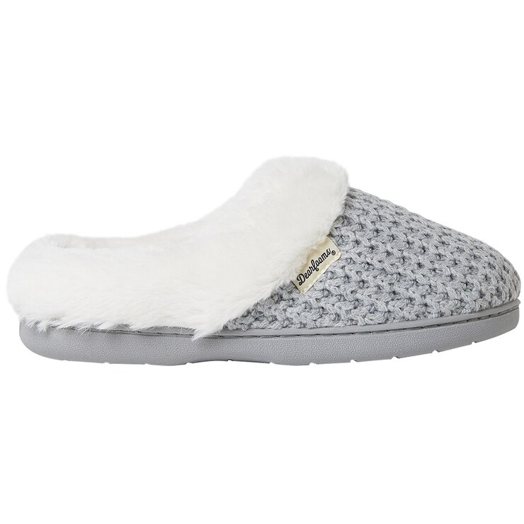 Dearfoam Women's Slippers Claire Light Grey Costco Australia