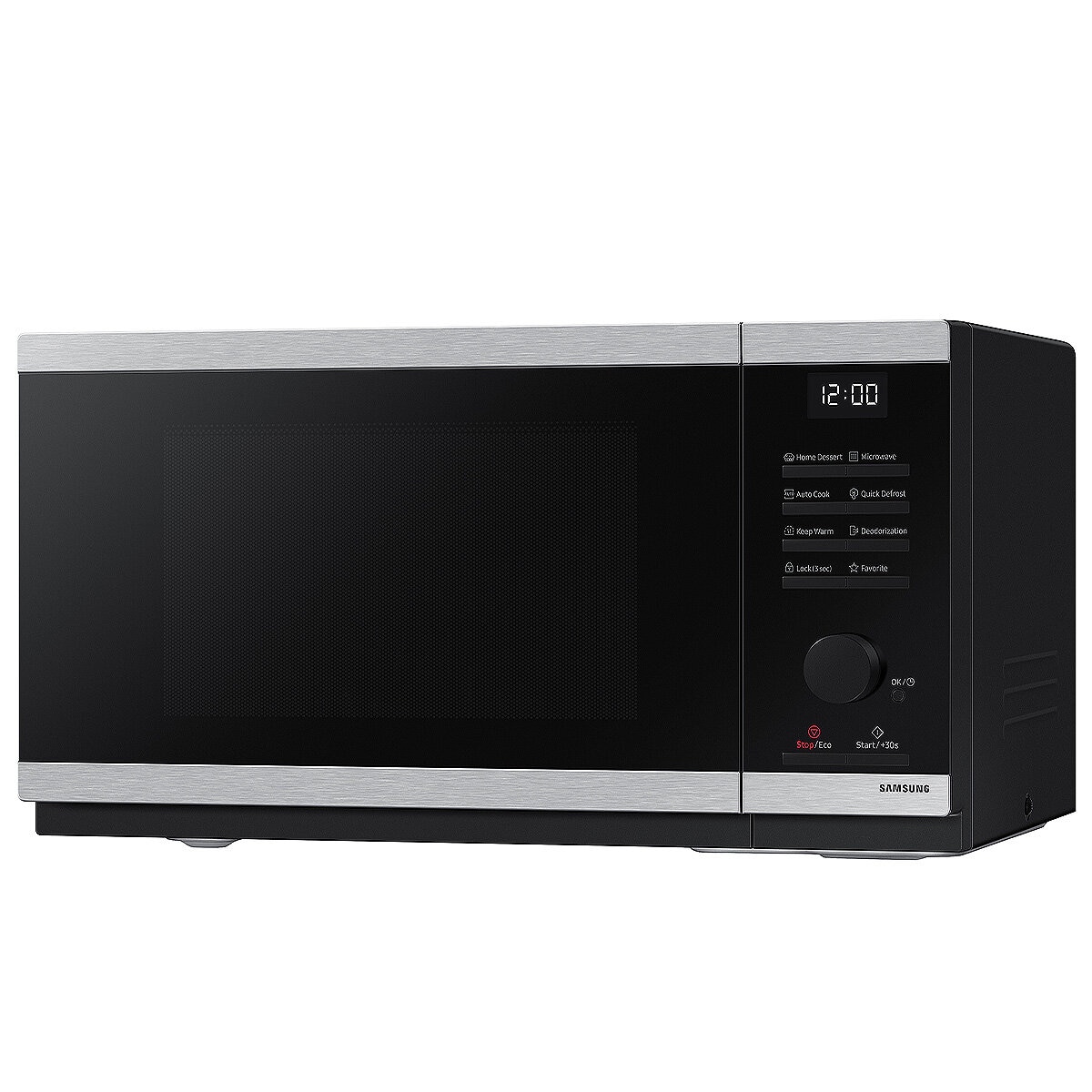 Samsung 23L Microwave with Dial and Button Control MS23DG4504AT