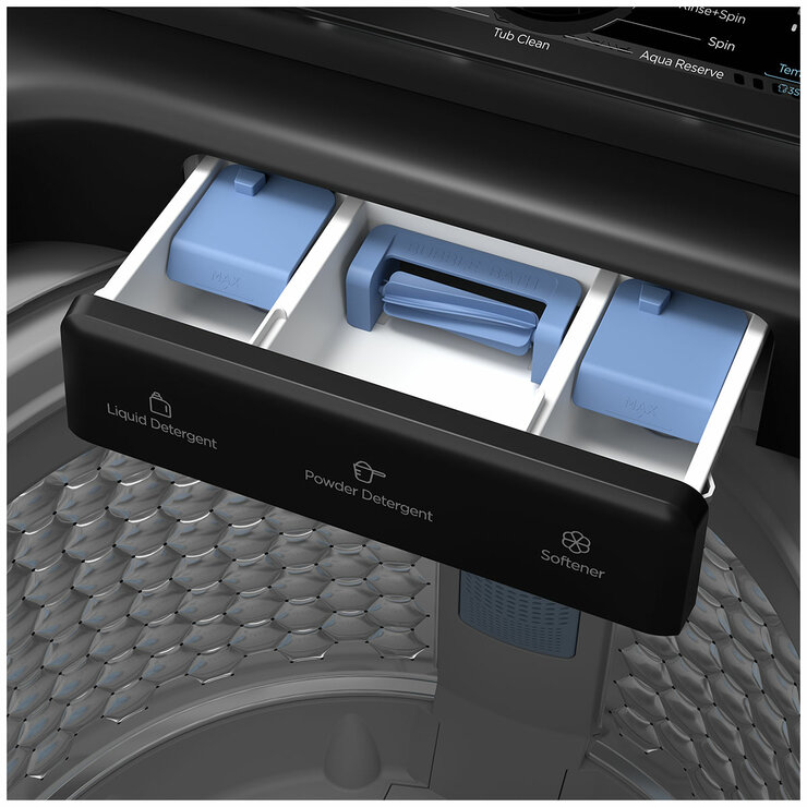 TCL 10kg Top Load Washing Machine Grey WA10P60G TCL 10kg Top Load Washing Machine Grey WA10P60G
