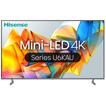Hisense 75 Inch 4K Mini-LED QLED Smart TV 75U6KAU