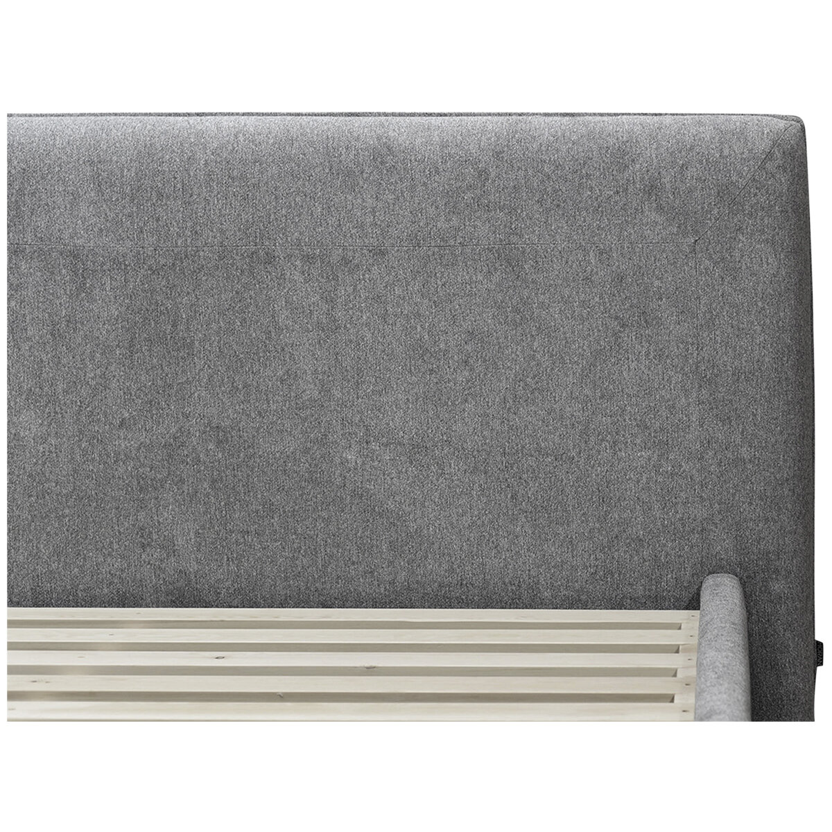 Moran Ora King Bedhead with Encasement and Slats Dove