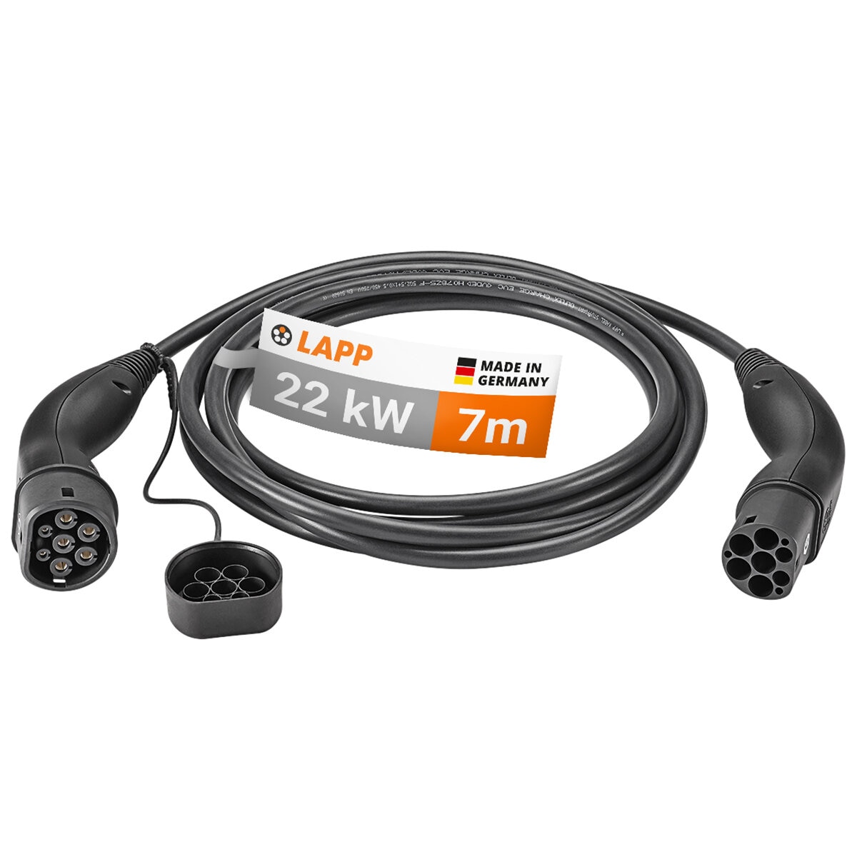 LAPP EV Charge Cable Type 2 (22kW-3P-32A) 7M