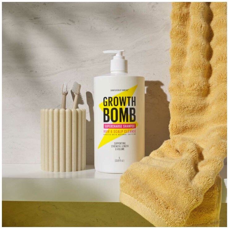 Growth Bomb Supercharge Shampoo & Conditioner 2x1L