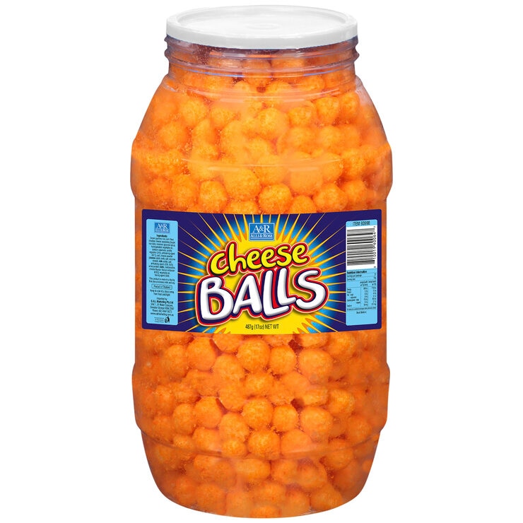 Alli & Rose Cheese Balls 487g Alli & Rose Cheese Balls 487g