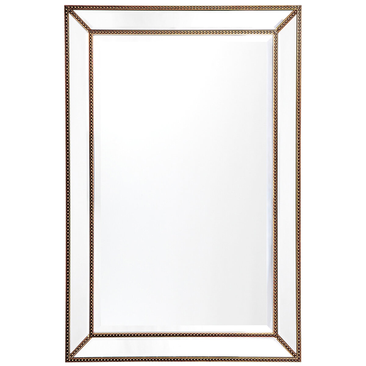 Cafe Lighting Zeta Wall Mirror Antique Gold