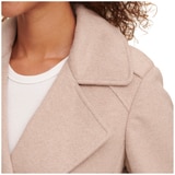 DKNY Wool Coat Bone