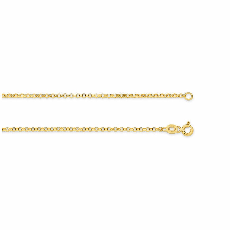 18KT Yellow Gold Belcher Chain
