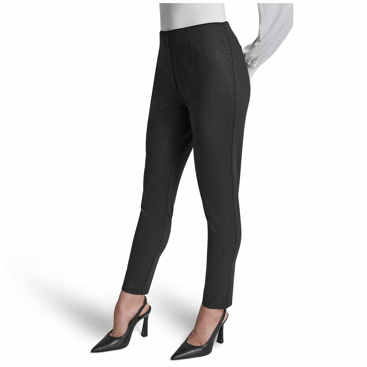 DKNY Women's Slim Leg Ponte Pant