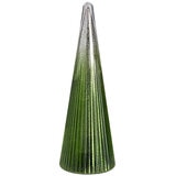 LED Glass Trees Green