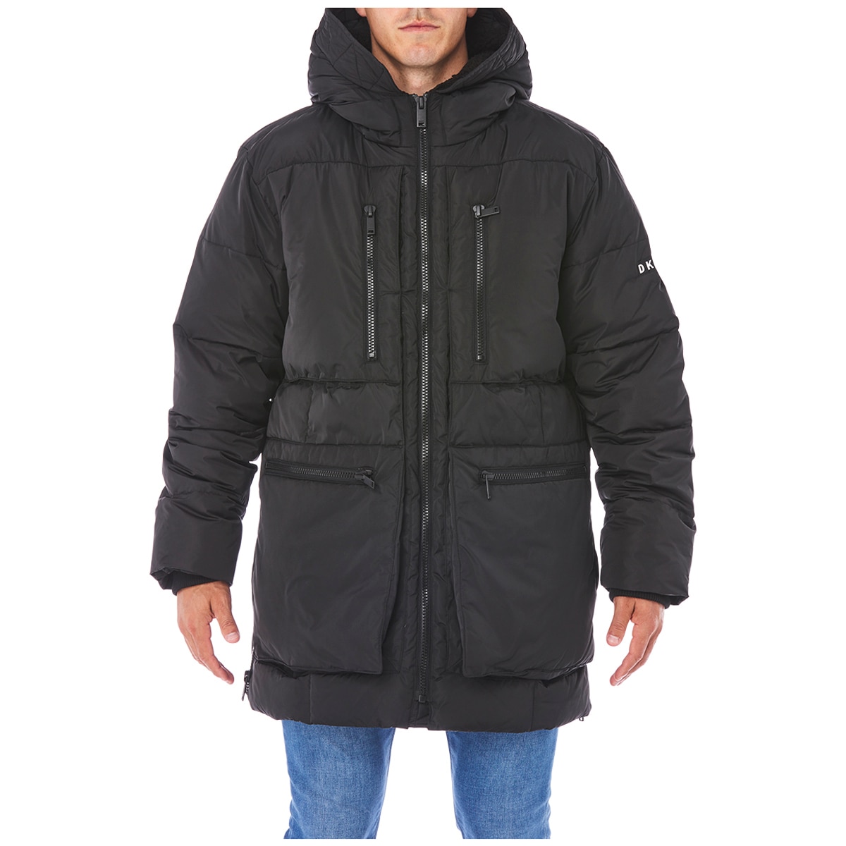 DKNY Men's Sherpa Jacket Black