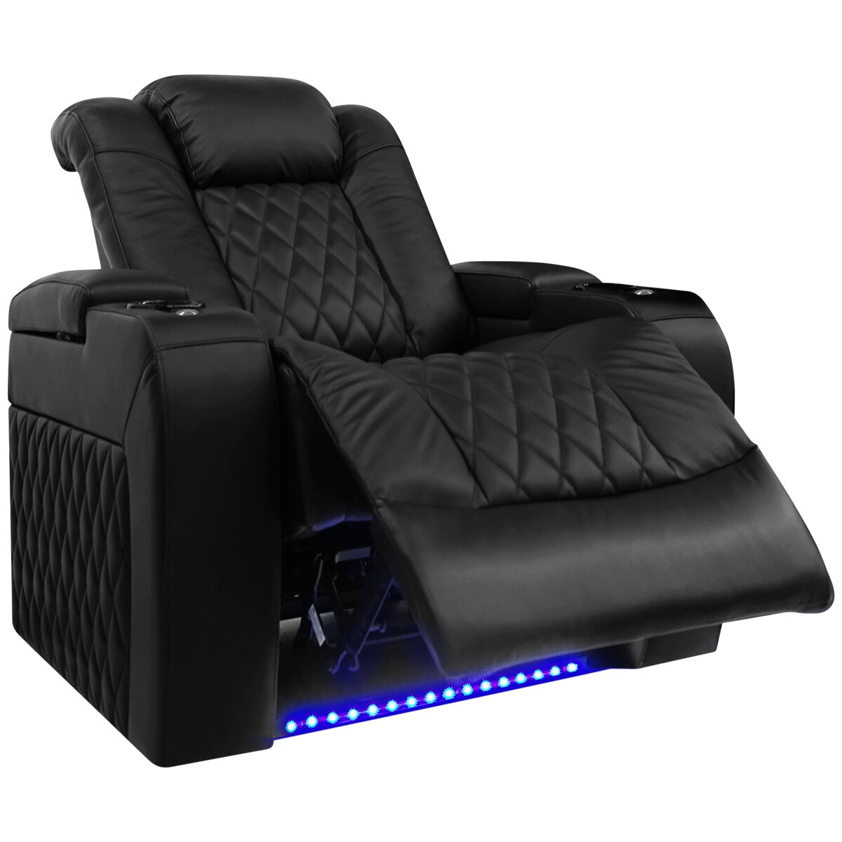 Valencia Home Theatre Tuscany Edition 1 Seater Black