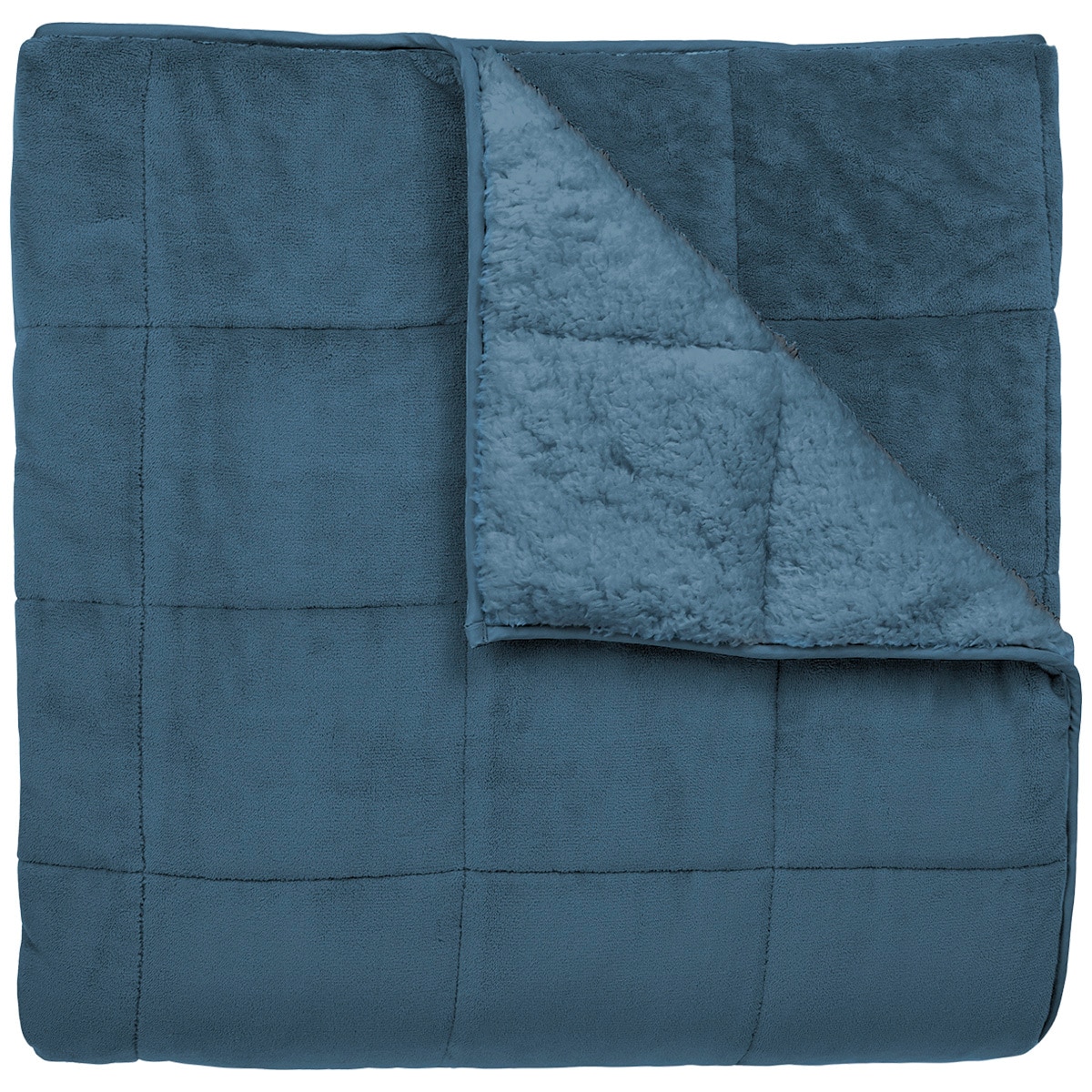 Ardor Sherpa Weighted Blanket Silver 7kg Costco Australia