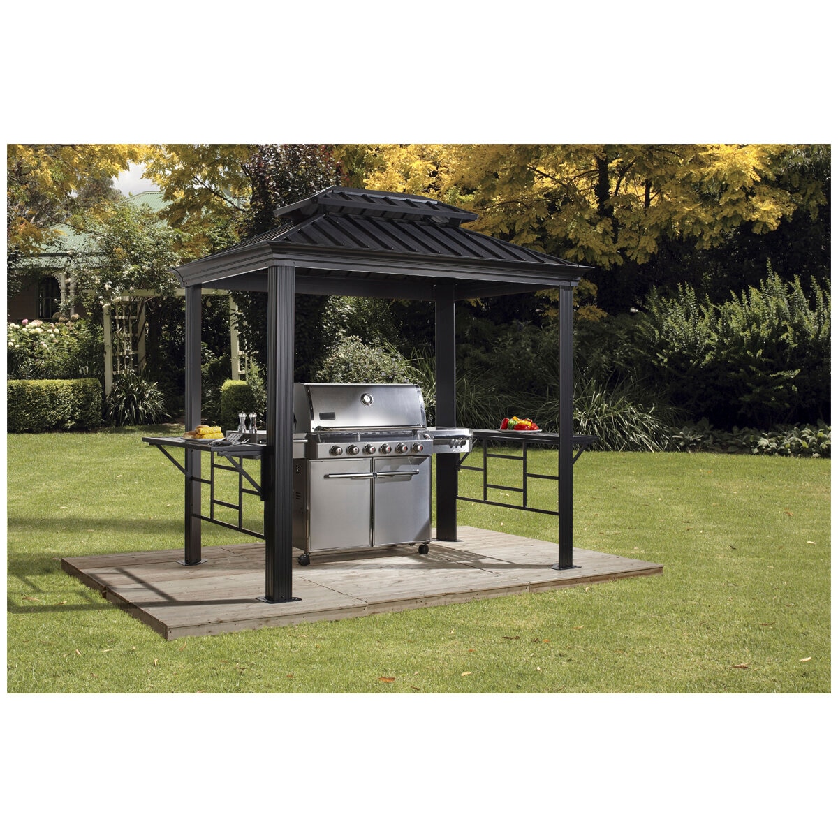 Sojag BBQ Messina 1.83m x 2.44m - Grill Gazebo