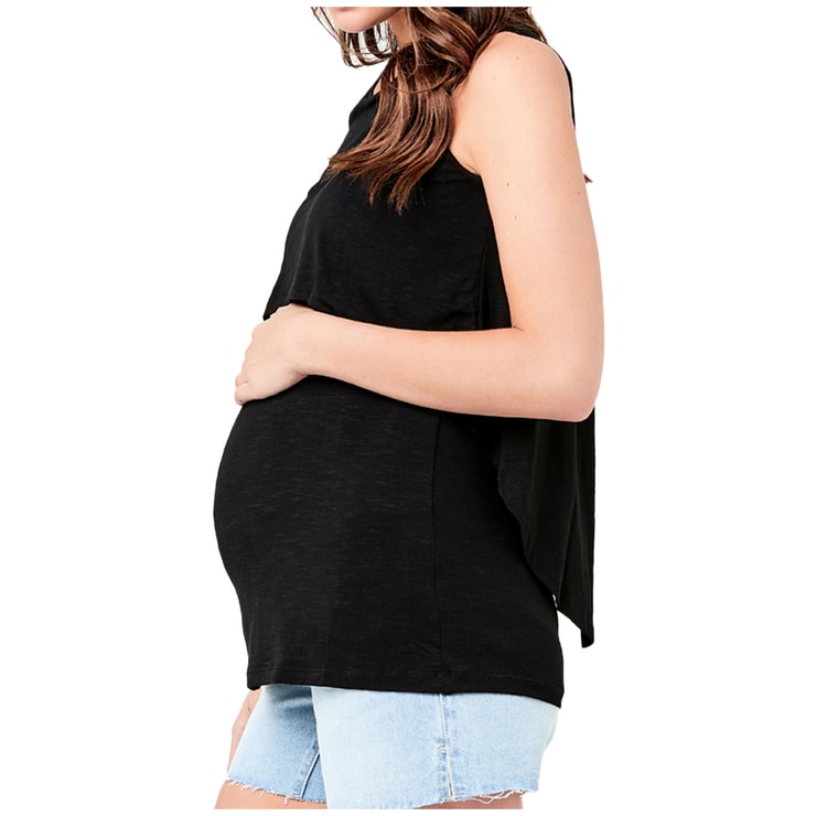 Ripe Maternity - Women's Nursing Tank - Black
